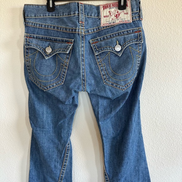 Preowned True Religion jeans Joey Big T Size 32 for men. - Picture 2 of 4